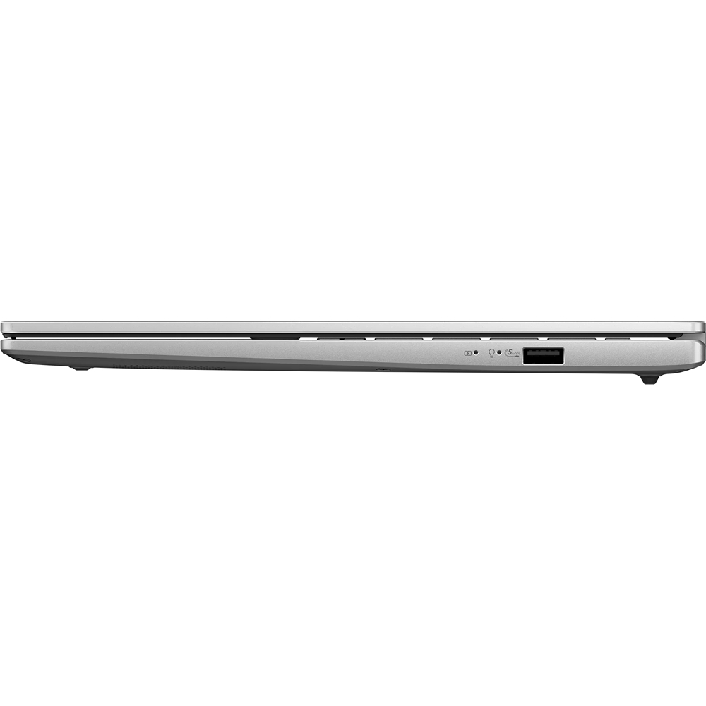 14" ASUS Vivobook S14 M3407HA, AMD Ryzen 7 260, RAM 16 ГБ, SSD 512 ГБ, AMD Radeon Graphics, Без ОС, серебристый (90NB16E2-M00320)